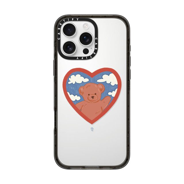 Eggsdoodz x CASETiFY iPhone 16 Pro Max Case Sticker,Floral Black インパクトケース Bear In The Clouds Mother's Day Eggsdoodz x CASETiFY iPhone 16 Pro Max Case Sticker,Floral Black インパクトケース Bear In The Clouds Mother's Day