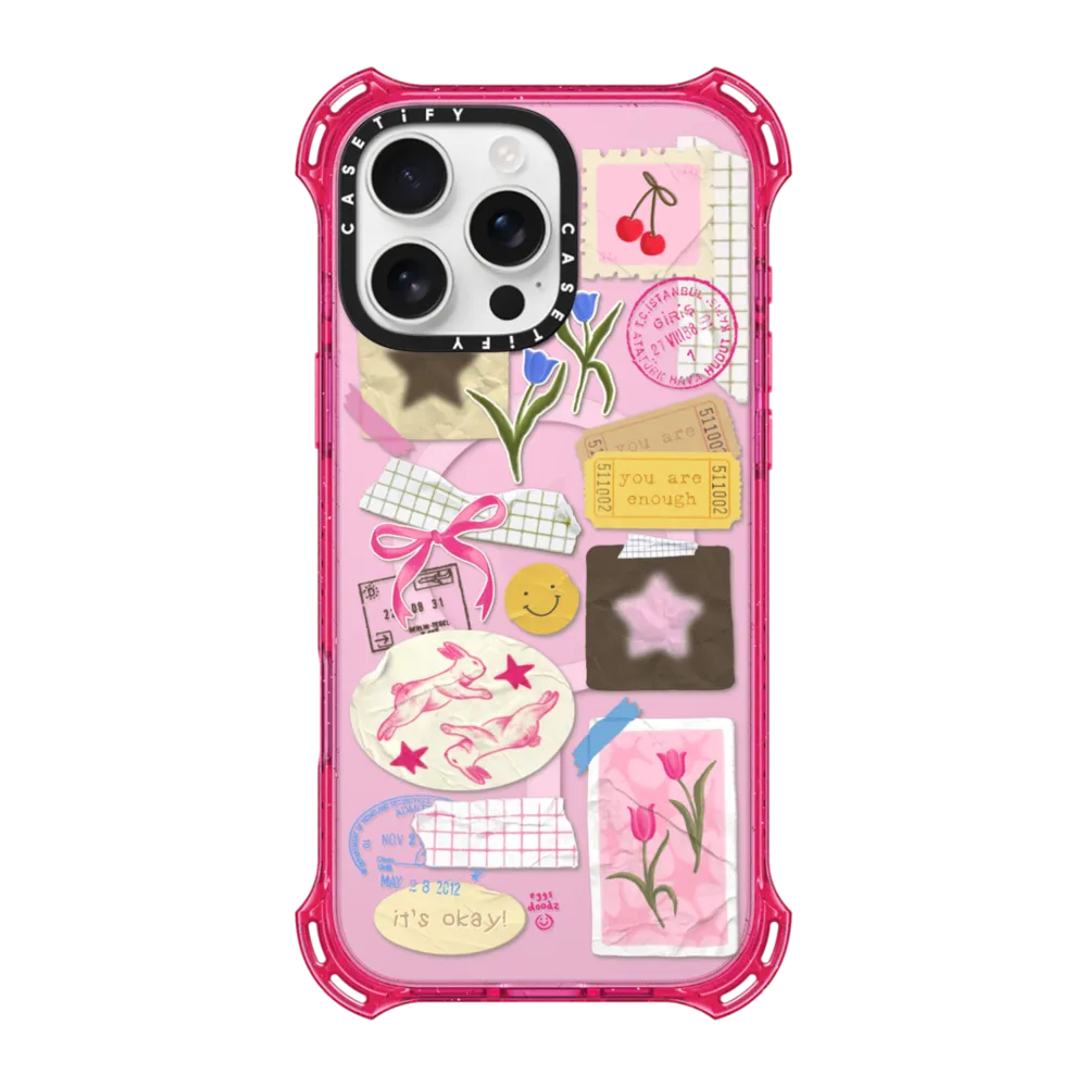 Bounce iPhone 16 Pro Max Case MagSafe Compatible - You Are Stars Collage
