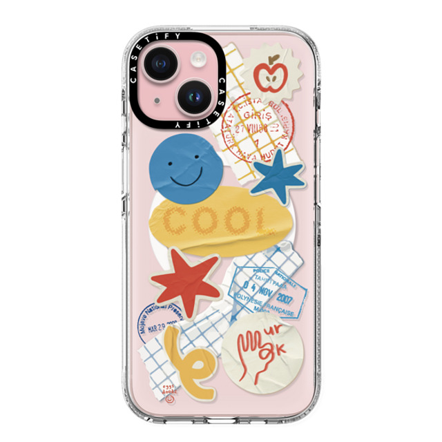 Eggsdoodz x CASETiFY iPhone 15 Case Sticker,Floral Clear Clear Case MagSafe Compatible Playful Primary Collage Mother's Day Eggsdoodz x CASETiFY iPhone 15 Case Sticker,Floral Clear Clear Case MagSafe Compatible Playful Primary Collage Mother's Day