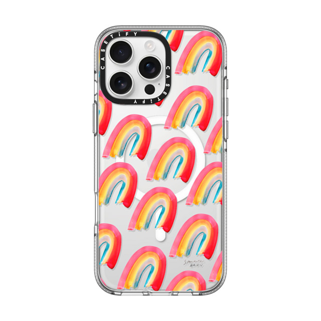 CASETiFY iPhone 16 Pro Max ケース クリア クリア ケース MagSafe対応 Floral,Geometric Floral,Geometric RAINBOWS by samantha hahn Father's Day CASETiFY iPhone 16 Pro Max ケース クリア クリア ケース MagSafe対応 Floral,Geometric Floral,Geometric RAINBOWS by samantha hahn Father's Day