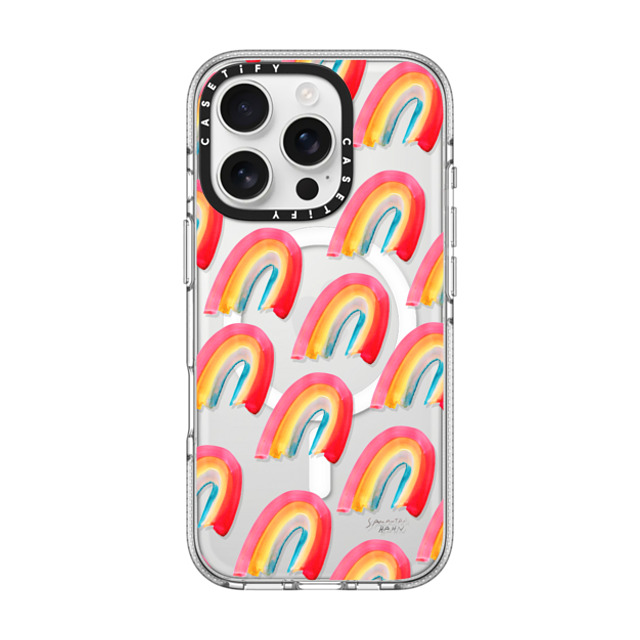 CASETiFY iPhone 16 Pro Case Clear Clear Case MagSafe Compatible Floral,Geometric Floral,Geometric RAINBOWS by samantha hahn Father's Day CASETiFY iPhone 16 Pro Case Clear Clear Case MagSafe Compatible Floral,Geometric Floral,Geometric RAINBOWS by samantha hahn Father's Day