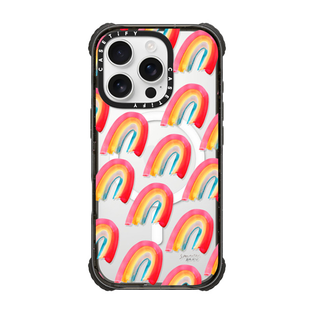 CASETiFY iPhone 16 Pro Case Black ウルトラ インパクトケース MagSafe 対応 Floral,Geometric Floral,Geometric RAINBOWS by samantha hahn Father's Day CASETiFY iPhone 16 Pro Case Black ウルトラ インパクトケース MagSafe 対応 Floral,Geometric Floral,Geometric RAINBOWS by samantha hahn Father's Day