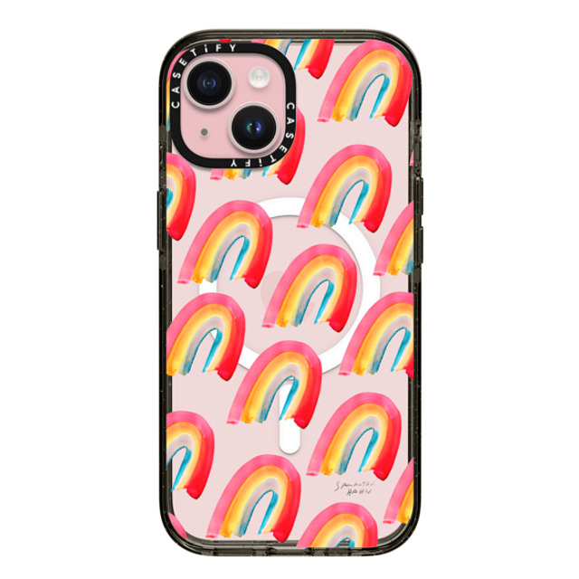 CASETiFY iPhone 15 ケース ブラック インパクトケース MagSafe対応 Floral,Geometric Floral,Geometric RAINBOWS by samantha hahn Father's Day CASETiFY iPhone 15 ケース ブラック インパクトケース MagSafe対応 Floral,Geometric Floral,Geometric RAINBOWS by samantha hahn Father's Day