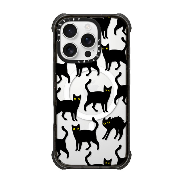 CASETiFY iPhone 16 Pro Case Black ウルトラ インパクトケース MagSafe 対応 Black Cats darlenealbert CASETiFY iPhone 16 Pro Case Black ウルトラ インパクトケース MagSafe 対応 Black Cats darlenealbert