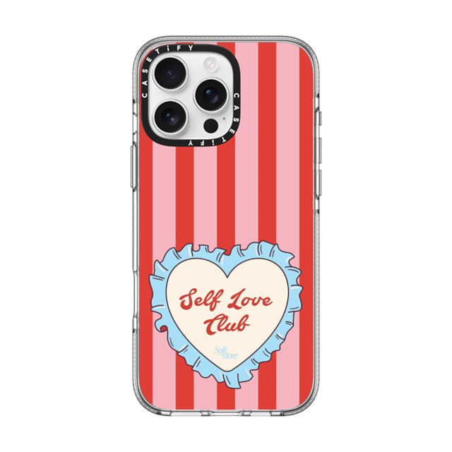 Sofe Store x CASETiFY iPhone 16 Pro Max Case Clear Clear Case MagSafe Compatible Self Love Club Sofe Store x CASETiFY iPhone 16 Pro Max Case Clear Clear Case MagSafe Compatible Self Love Club