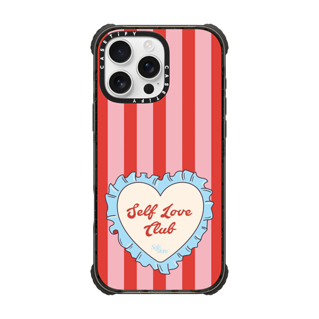 Sofe Store x CASETiFY iPhone 16 Pro Max Case Black ウルトラ インパクトケース MagSafe 対応 Self Love Club Sofe Store x CASETiFY iPhone 16 Pro Max Case Black ウルトラ インパクトケース MagSafe 対応 Self Love Club