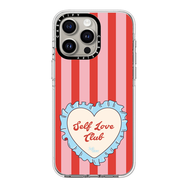 Sofe Store x CASETiFY iPhone 15 Pro Max Case Clear Clear Case MagSafe Compatible Self Love Club Sofe Store x CASETiFY iPhone 15 Pro Max Case Clear Clear Case MagSafe Compatible Self Love Club
