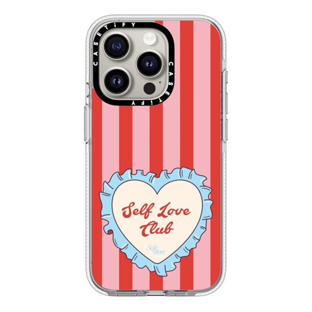 Sofe Store x CASETiFY iPhone 15 Pro Case Clear Clear Case MagSafe Compatible Self Love Club Sofe Store x CASETiFY iPhone 15 Pro Case Clear Clear Case MagSafe Compatible Self Love Club