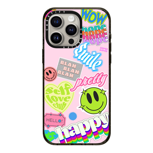 Sofe Store x CASETiFY iPhone 15 Pro Max ケース Sticker,Pattern ブラック インパクトケース MagSafe対応 Pretty Stickers by SOFE Store Father's Day Sofe Store x CASETiFY iPhone 15 Pro Max ケース Sticker,Pattern ブラック インパクトケース MagSafe対応 Pretty Stickers by SOFE Store Father's Day
