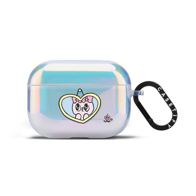 Esther Bunny x CASETiFY AirPods Pro オーロラ (レインボー) コンパクト ケース I Love Me