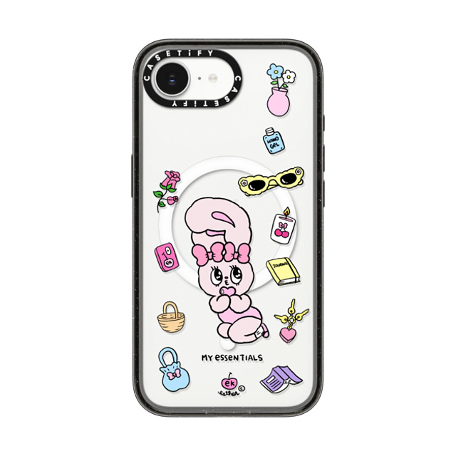 Esther Bunny x CASETiFY iPhone 16e Case Bunny,Animal Black Impact Case MagSafe Compatible My Essentials Back to School Esther Bunny x CASETiFY iPhone 16e Case Bunny,Animal Black Impact Case MagSafe Compatible My Essentials Back to School