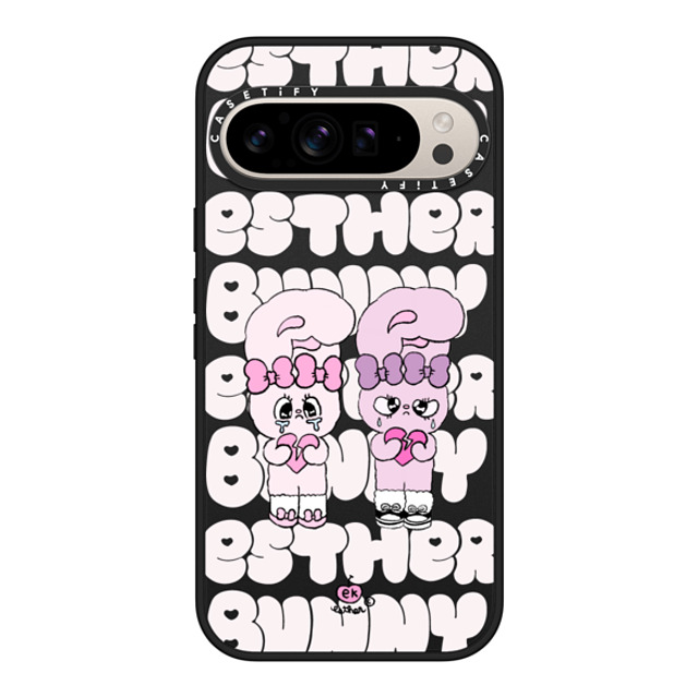 Esther Bunny x CASETiFY Pixel 9 Pro XL ケース Bunny,Cartoon マットブラック マグネット式 インパクトケース Heartbreak makes me stronger New iPhone Esther Bunny x CASETiFY Pixel 9 Pro XL ケース Bunny,Cartoon マットブラック マグネット式 インパクトケース Heartbreak makes me stronger New iPhone