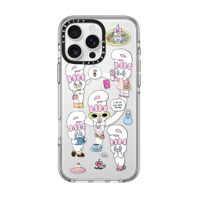 Esther Bunny x CASETiFY iPhone 16 Pro Max Case Bunny,Cartoon クリア クリア ケース MagSafe対応 I am my own best friend Mother's Day Esther Bunny x CASETiFY iPhone 16 Pro Max Case Bunny,Cartoon クリア クリア ケース MagSafe対応 I am my own best friend Mother's Day