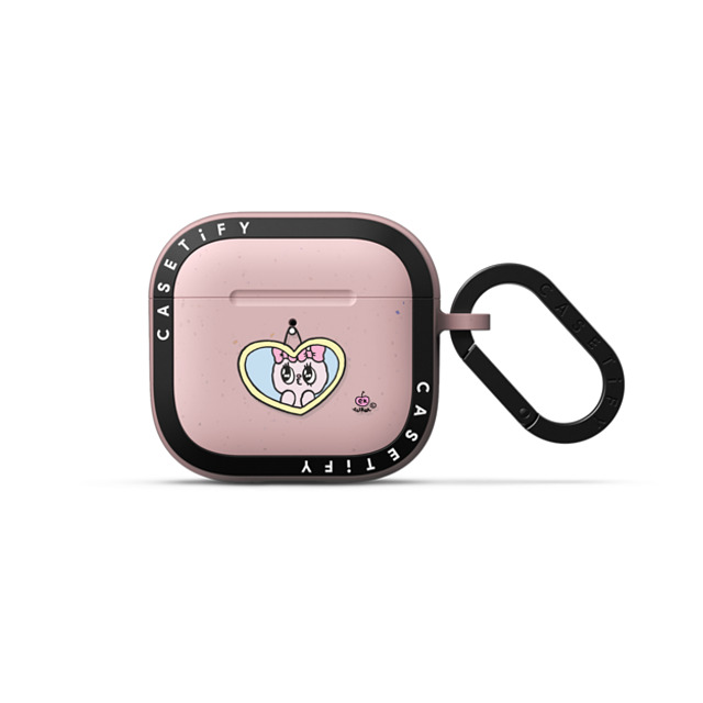 Esther Bunny x CASETiFY AirPods 4 プリムローズ ピンク バウンス ケース I Love Me