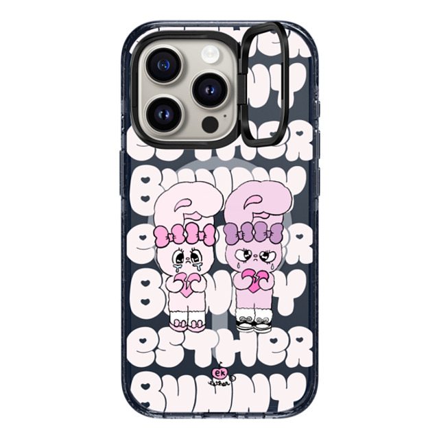 Esther Bunny x CASETiFY iPhone 15 Pro Case Bunny,Cartoon Classic Blue インパクトリングスタンドケース MagSafe対応 Heartbreak makes me stronger Mother's Day Esther Bunny x CASETiFY iPhone 15 Pro Case Bunny,Cartoon Classic Blue インパクトリングスタンドケース MagSafe対応 Heartbreak makes me stronger Mother's Day