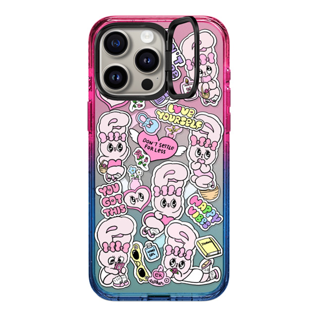Esther Bunny x CASETiFY iPhone 15 Pro Max Case Sticker,Bunny Cotton Candy インパクトリングスタンドケース MagSafe対応 You Got This Back to School Esther Bunny x CASETiFY iPhone 15 Pro Max Case Sticker,Bunny Cotton Candy インパクトリングスタンドケース MagSafe対応 You Got This Back to School