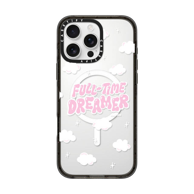 Huyen Dinh x CASETiFY iPhone 16 Pro Max ケース Floral,Heart ブラック インパクトケース MagSafe対応 Full Time Dreamer NEW Father's Day Huyen Dinh x CASETiFY iPhone 16 Pro Max ケース Floral,Heart ブラック インパクトケース MagSafe対応 Full Time Dreamer NEW Father's Day