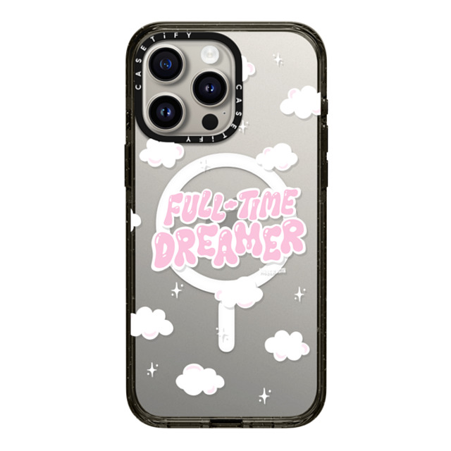 Huyen Dinh x CASETiFY iPhone 15 Pro Max ケース Floral,Heart ブラック インパクトケース MagSafe対応 Full Time Dreamer NEW Father's Day Huyen Dinh x CASETiFY iPhone 15 Pro Max ケース Floral,Heart ブラック インパクトケース MagSafe対応 Full Time Dreamer NEW Father's Day