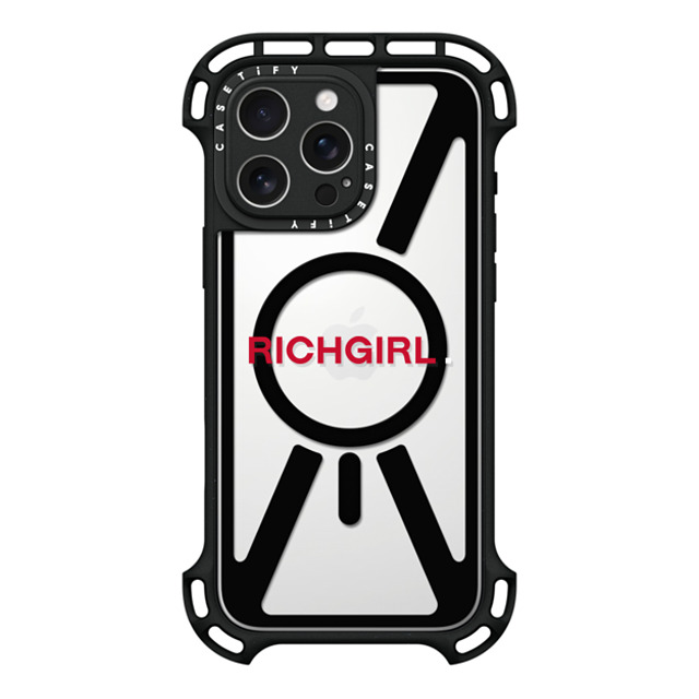 CASETiFY iPhone 16 Pro Max Case Black ウルトラ バウンスケース MagSafe対応 Custom Case - richgirl. CASETiFY iPhone 16 Pro Max Case Black ウルトラ バウンスケース MagSafe対応 Custom Case - richgirl.