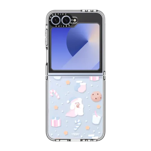 Galaxy Z Flip6 - milk and cookies