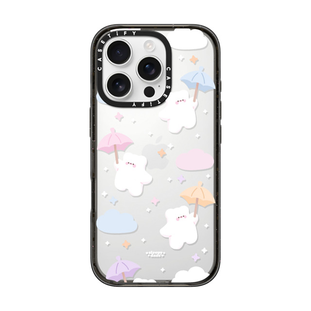 sleepydaze x CASETiFY iPhone 16 Pro ケース Pastel ブラック インパクトケース daydreaming Back to School sleepydaze x CASETiFY iPhone 16 Pro ケース Pastel ブラック インパクトケース daydreaming Back to School