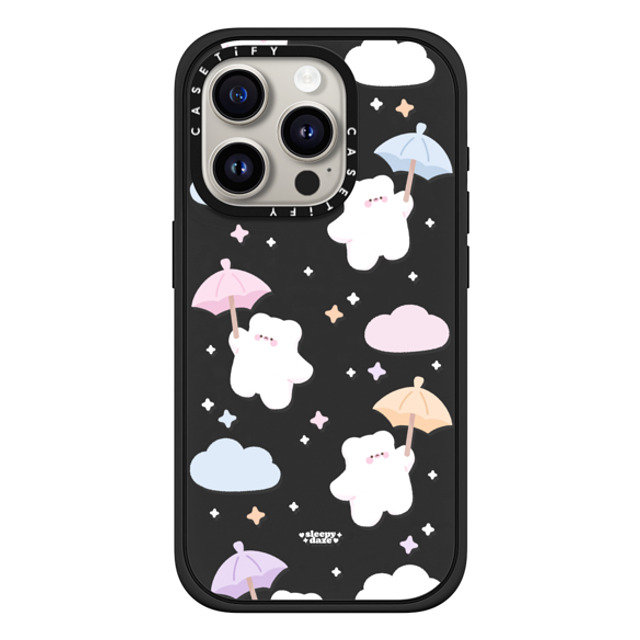 sleepydaze x CASETiFY iPhone 15 Pro ケース Pastel マットブラック インパクトケース MagSafe対応 daydreaming Back to School sleepydaze x CASETiFY iPhone 15 Pro ケース Pastel マットブラック インパクトケース MagSafe対応 daydreaming Back to School