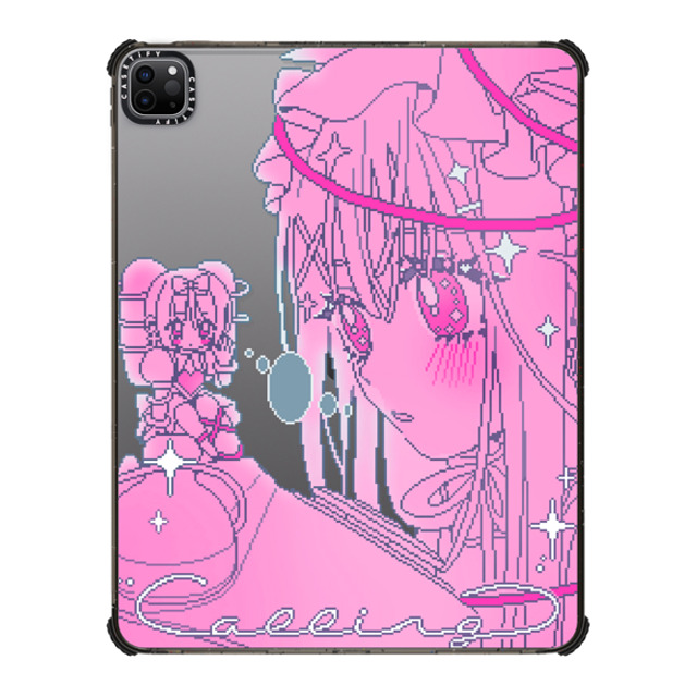 Anarrator x CASETiFY iPad Pro 12.9-inch (第5/6世代) Black iPad インパクト ケース Calling Back to School Anarrator x CASETiFY iPad Pro 12.9-inch (第5/6世代) Black iPad インパクト ケース Calling Back to School