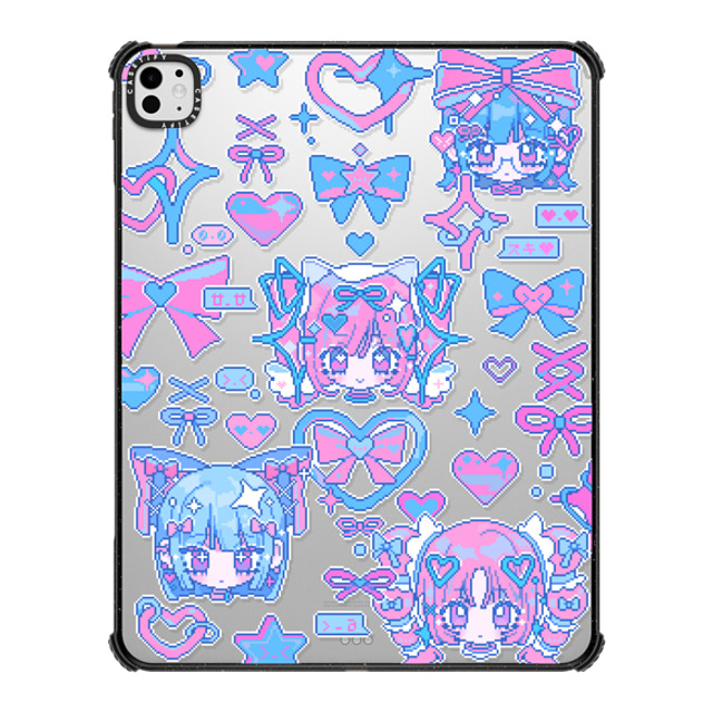 "Anarrator x CASETiFY iPad Pro 13" (M4) ブラック iPad インパクト ケース Kirakira Love Father's Day" "Anarrator x CASETiFY iPad Pro 13" (M4) ブラック iPad インパクト ケース Kirakira Love Father's Day"