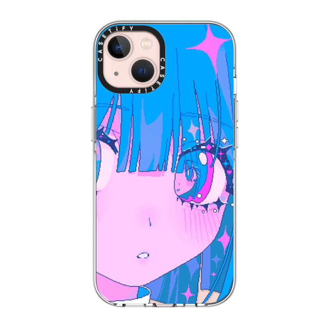 Anarrator x CASETiFY iPhone 13 ケース クリア クリア ケース MagSafe対応 In My Eyes