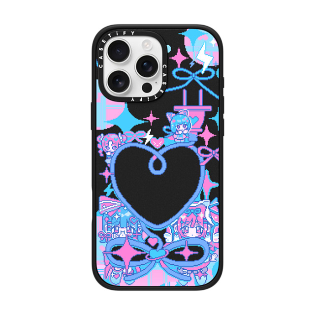 Anarrator x CASETiFY iPhone 16 Pro Max Case マットブラック Impact Case MagSafe Compatible Connect To Love Mother's Day Anarrator x CASETiFY iPhone 16 Pro Max Case マットブラック Impact Case MagSafe Compatible Connect To Love Mother's Day