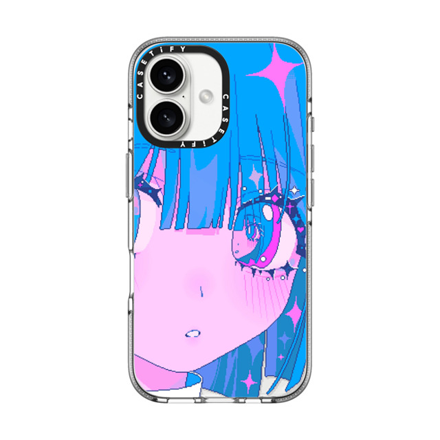 Anarrator x CASETiFY iPhone 16 ケース クリア クリア ケース MagSafe対応 In My Eyes
