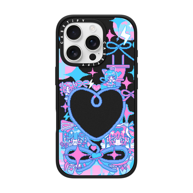 Anarrator x CASETiFY iPhone 16 Pro Case マットブラック Impact Case MagSafe Compatible Connect To Love Mother's Day Anarrator x CASETiFY iPhone 16 Pro Case マットブラック Impact Case MagSafe Compatible Connect To Love Mother's Day