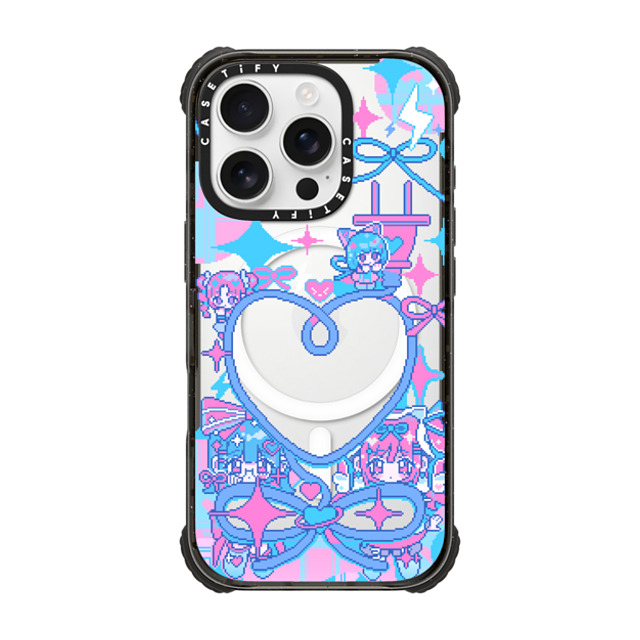 Anarrator x CASETiFY iPhone 16 Pro ケース ブラック ウルトラ インパクトケース MagSafe 対応 Connect To Love Father's Day Anarrator x CASETiFY iPhone 16 Pro ケース ブラック ウルトラ インパクトケース MagSafe 対応 Connect To Love Father's Day
