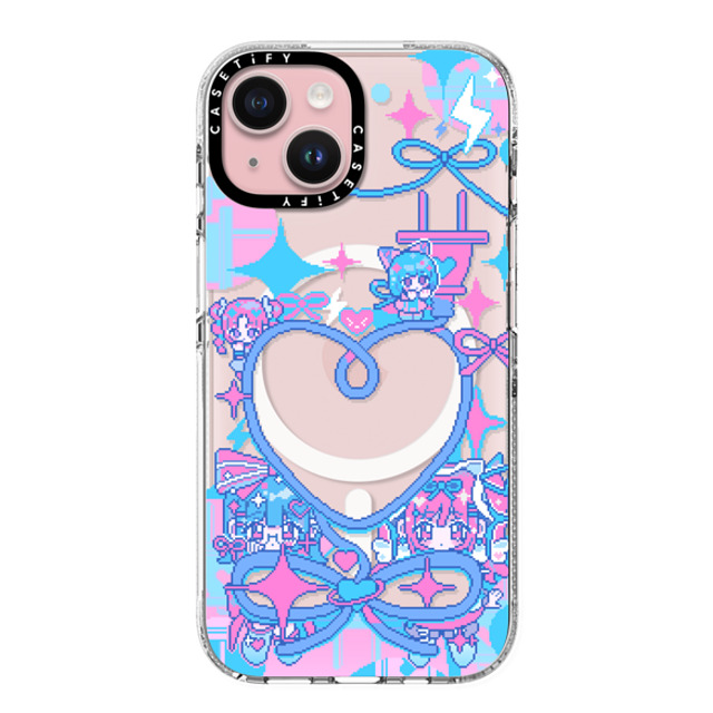 Anarrator x CASETiFY iPhone 15 ケース クリア クリア ケース MagSafe対応 Connect To Love Father's Day Anarrator x CASETiFY iPhone 15 ケース クリア クリア ケース MagSafe対応 Connect To Love Father's Day