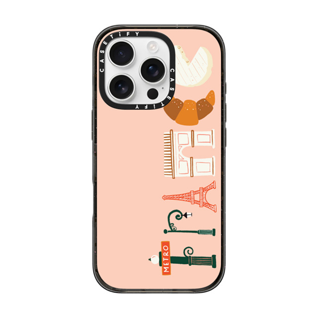 Black Lamb Studio x CASETiFY iPhone 16 Pro Case Black インパクトケース FRANCE Mother's Day Black Lamb Studio x CASETiFY iPhone 16 Pro Case Black インパクトケース FRANCE Mother's Day