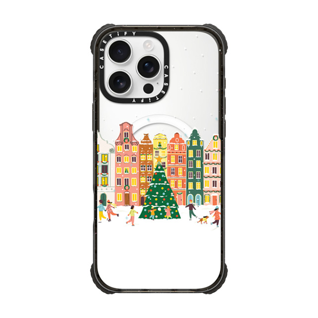 Black Lamb Studio x CASETiFY iPhone 16 Pro Max ケース Cartoon,Travel ブラック ウルトラ インパクトケース MagSafe 対応 Christmas Night Father's Day Black Lamb Studio x CASETiFY iPhone 16 Pro Max ケース Cartoon,Travel ブラック ウルトラ インパクトケース MagSafe 対応 Christmas Night Father's Day