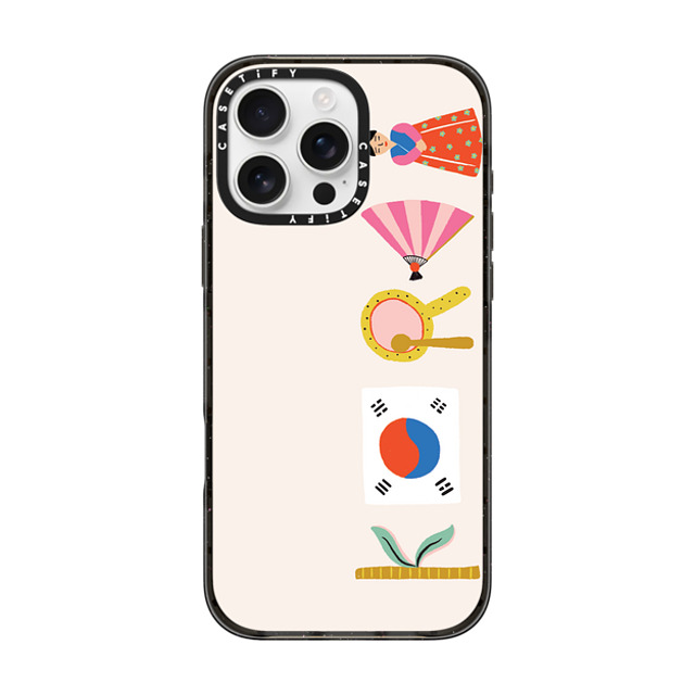 Black Lamb Studio x CASETiFY iPhone 16 Pro Max Case Travel Black Impact Case MagSafe Compatible KOREA Back to School Black Lamb Studio x CASETiFY iPhone 16 Pro Max Case Travel Black Impact Case MagSafe Compatible KOREA Back to School