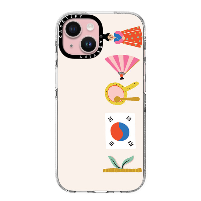 Black Lamb Studio x CASETiFY iPhone 15 Case Travel Clear Clear Case MagSafe Compatible KOREA Father's Day Black Lamb Studio x CASETiFY iPhone 15 Case Travel Clear Clear Case MagSafe Compatible KOREA Father's Day