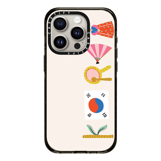 Black Lamb Studio x CASETiFY iPhone 15 Pro ケース Travel ブラック インパクトケース MagSafe対応 KOREA Father's Day Black Lamb Studio x CASETiFY iPhone 15 Pro ケース Travel ブラック インパクトケース MagSafe対応 KOREA Father's Day