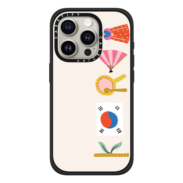 Black Lamb Studio x CASETiFY iPhone 15 Pro Case Travel Matte Black Impact Case MagSafe Compatible KOREA Back to School Black Lamb Studio x CASETiFY iPhone 15 Pro Case Travel Matte Black Impact Case MagSafe Compatible KOREA Back to School
