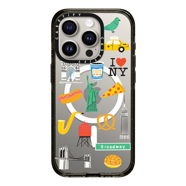 Black Lamb Studio x CASETiFY iPhone 15 Pro Case Cartoon,Travel Black Impact Case MagSafe Compatible NYC Back to School Black Lamb Studio x CASETiFY iPhone 15 Pro Case Cartoon,Travel Black Impact Case MagSafe Compatible NYC Back to School