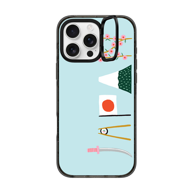 Black Lamb Studio x CASETiFY iPhone 16 Pro Max ケース Cartoon,Travel ブラック インパクトリングスタンドケース MagSafe対応 JAPAN Father's Day Black Lamb Studio x CASETiFY iPhone 16 Pro Max ケース Cartoon,Travel ブラック インパクトリングスタンドケース MagSafe対応 JAPAN Father's Day
