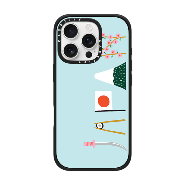 Black Lamb Studio x CASETiFY iPhone 16 Pro ケース Cartoon,Travel マットブラック インパクトケース MagSafe対応 JAPAN Father's Day Black Lamb Studio x CASETiFY iPhone 16 Pro ケース Cartoon,Travel マットブラック インパクトケース MagSafe対応 JAPAN Father's Day