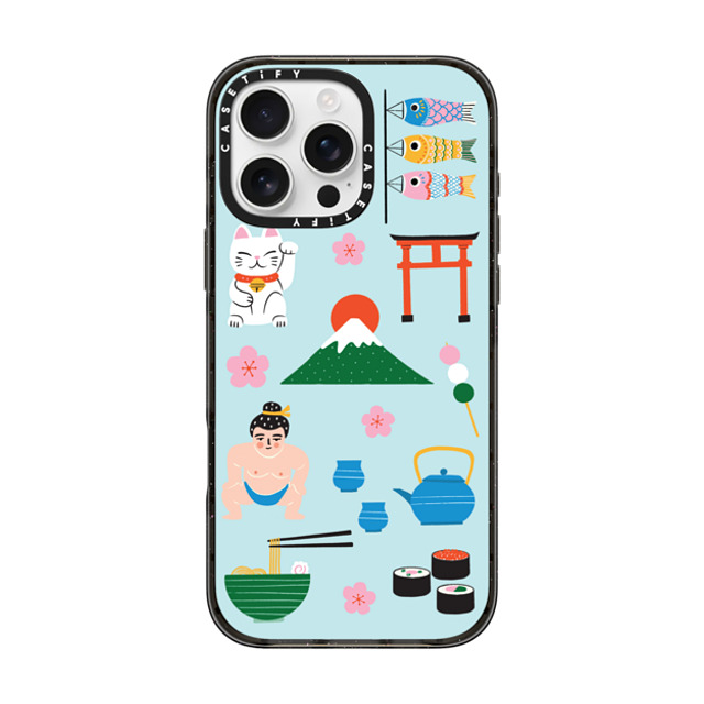 Black Lamb Studio x CASETiFY iPhone 16 Pro Max Case Travel Black Impact Case JAPAN ICONS Mother's Day Black Lamb Studio x CASETiFY iPhone 16 Pro Max Case Travel Black Impact Case JAPAN ICONS Mother's Day