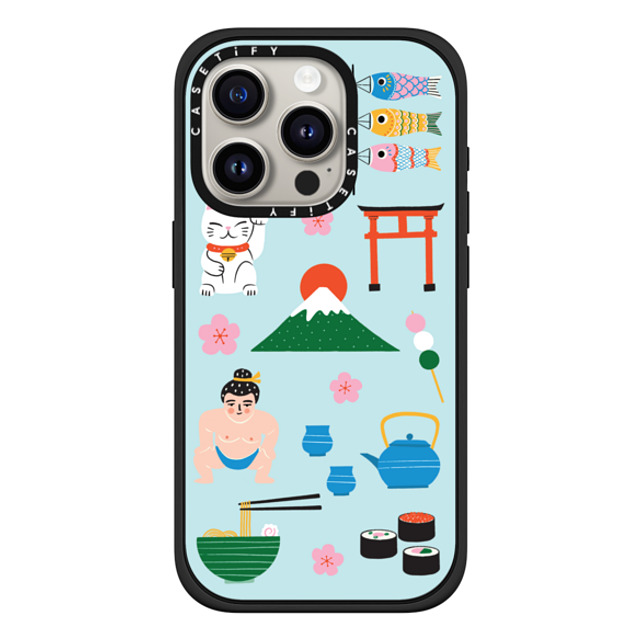 Black Lamb Studio x CASETiFY iPhone 15 Pro ケース Travel マットブラック インパクトケース MagSafe対応 JAPAN ICONS Mother's Day Black Lamb Studio x CASETiFY iPhone 15 Pro ケース Travel マットブラック インパクトケース MagSafe対応 JAPAN ICONS Mother's Day