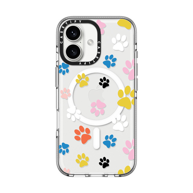 Black Lamb Studio x CASETiFY iPhone 16 ケース Dog,Cartoon クリア クリア ケース MagSafe対応 Pawsome Father's Day Black Lamb Studio x CASETiFY iPhone 16 ケース Dog,Cartoon クリア クリア ケース MagSafe対応 Pawsome Father's Day