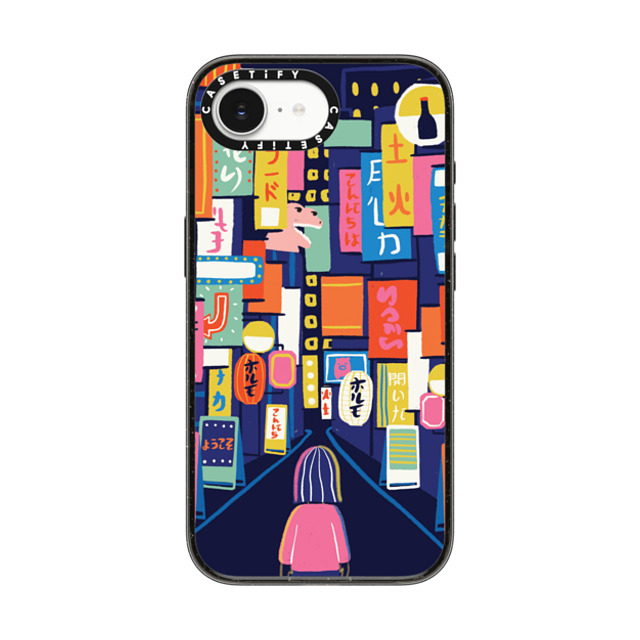 Black Lamb Studio x CASETiFY iPhone 16e Case Travel,Anime Black Impact Case MagSafe Compatible TOKYO Back to School Black Lamb Studio x CASETiFY iPhone 16e Case Travel,Anime Black Impact Case MagSafe Compatible TOKYO Back to School