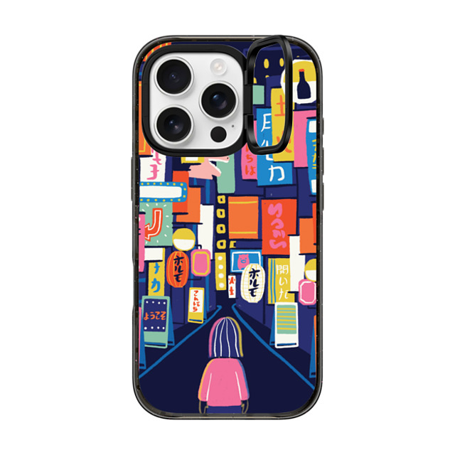 Black Lamb Studio x CASETiFY iPhone 16 Pro Case Travel,Anime Black インパクトリングスタンドケース MagSafe対応 TOKYO Back to School Black Lamb Studio x CASETiFY iPhone 16 Pro Case Travel,Anime Black インパクトリングスタンドケース MagSafe対応 TOKYO Back to School