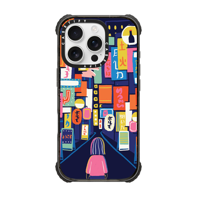 Black Lamb Studio x CASETiFY iPhone 16 Pro Case Travel,Anime Black ウルトラ インパクトケース MagSafe 対応 TOKYO Back to School Black Lamb Studio x CASETiFY iPhone 16 Pro Case Travel,Anime Black ウルトラ インパクトケース MagSafe 対応 TOKYO Back to School
