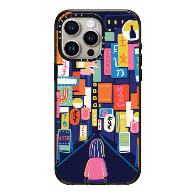 Black Lamb Studio x CASETiFY iPhone 15 Pro Max Case Travel,Anime Black Impact Case MagSafe Compatible TOKYO Back to School Black Lamb Studio x CASETiFY iPhone 15 Pro Max Case Travel,Anime Black Impact Case MagSafe Compatible TOKYO Back to School